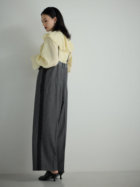 【 予約:12月中旬 】ラッフルブラウス /M254-13045